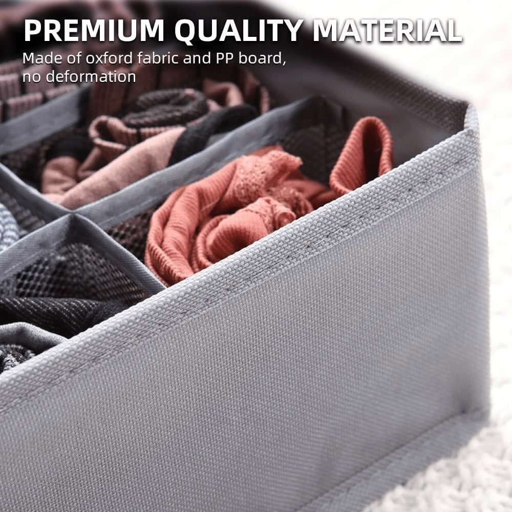 Sock Drawer Organizer (24 Slots) - smartease