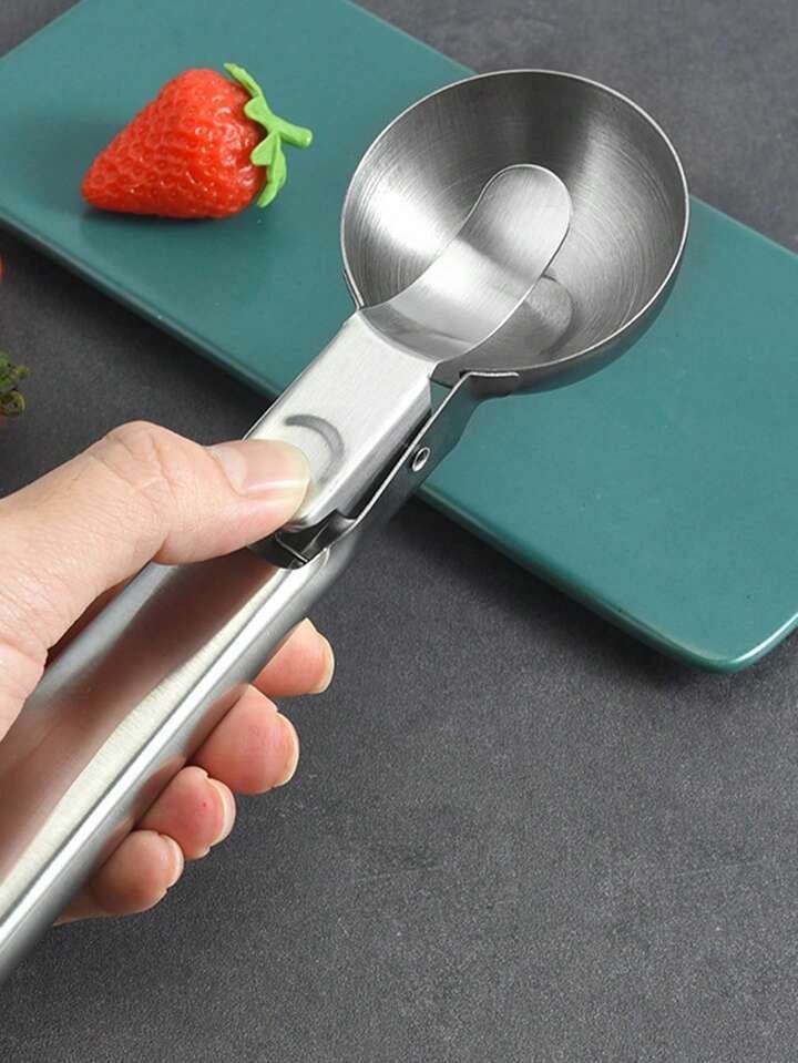 Stainless Steel Ice Cream Scoop - smartease