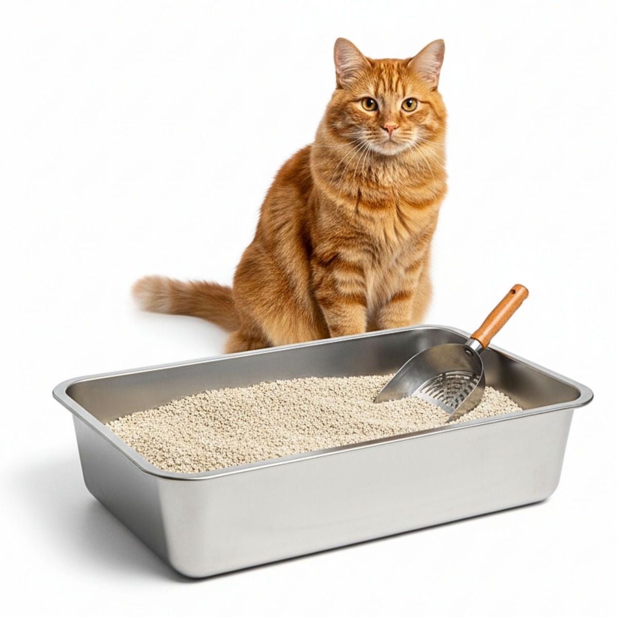Stainless Steel Litter Box - smartease