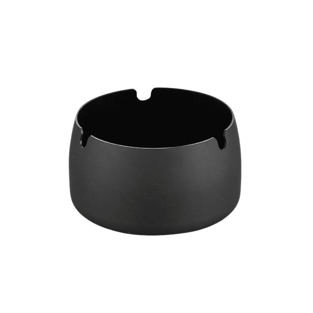 Stainless Steel Outdoor Ashtray Black - smartease