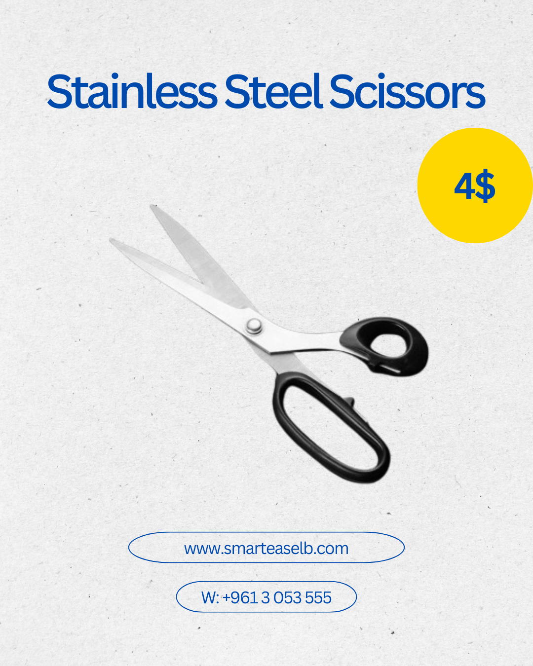 Stainless Steel Scissors - smartease