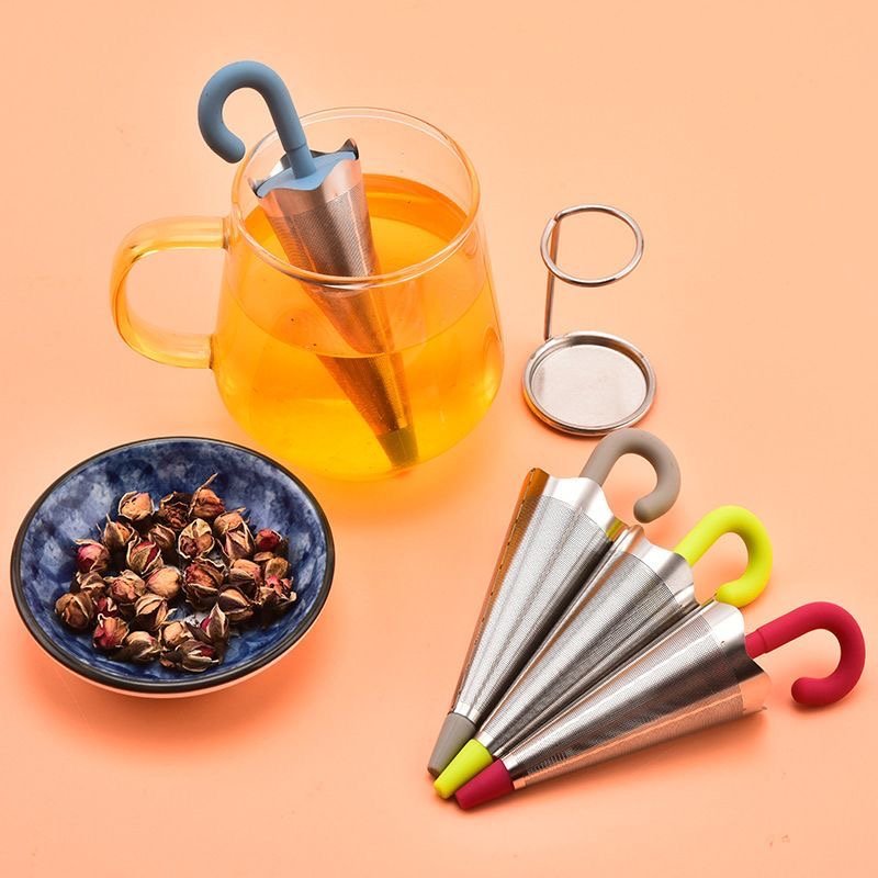 Stainless Steel Umbrella Tea Infuser - smartease