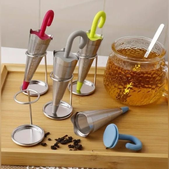 Stainless Steel Umbrella Tea Infuser - smartease