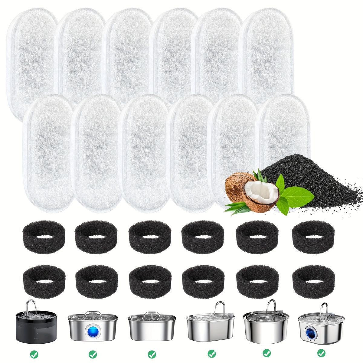 Stainless Steel Water Fountain Filters - smartease