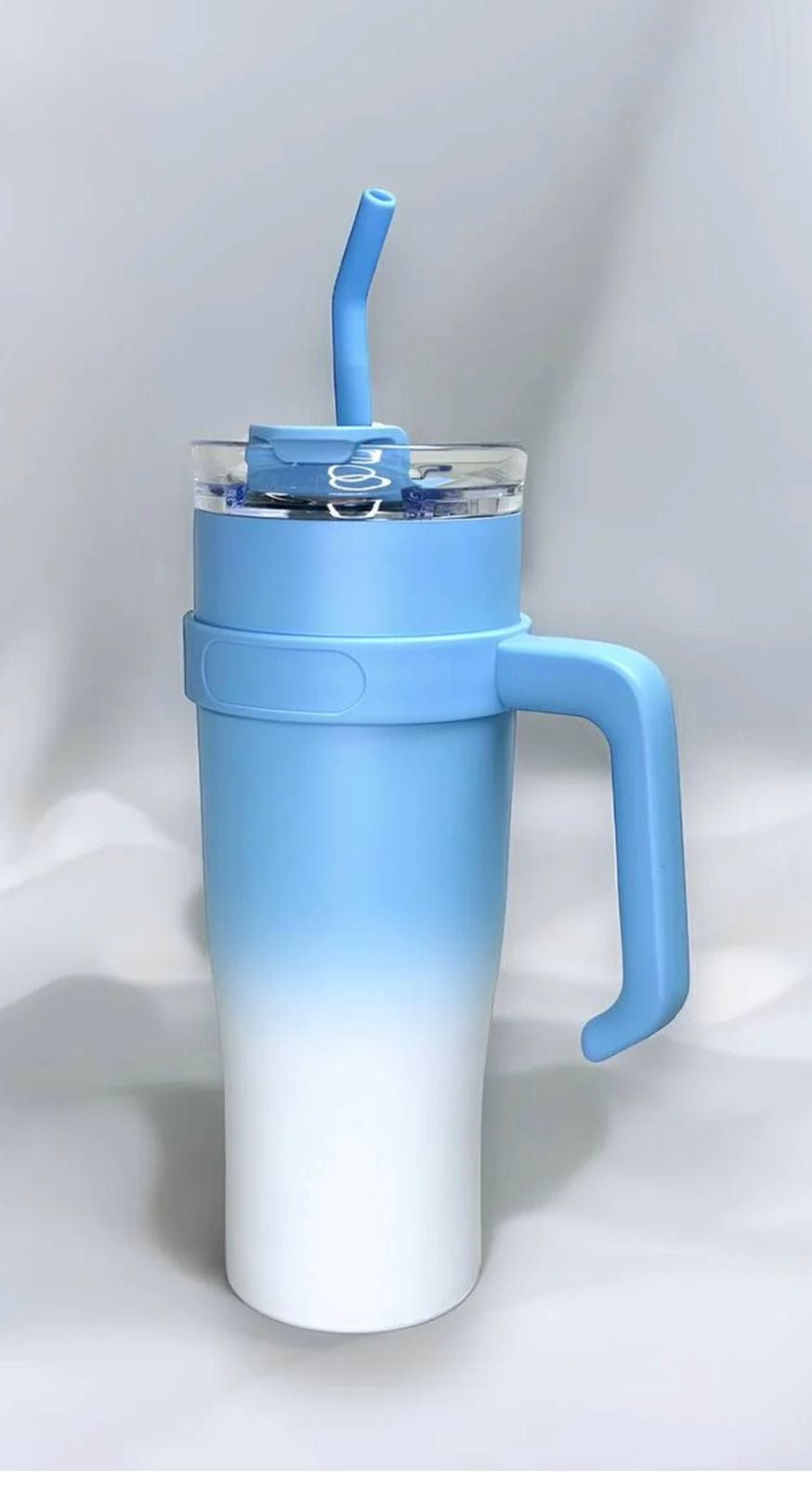 Stanley Style Travel Mug Full Stainless Steel Interior and Straw - smartease