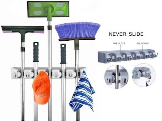 Wall Mounted Broom Holder - smartease