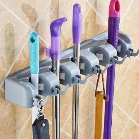 Wall Mounted Broom Holder - smartease