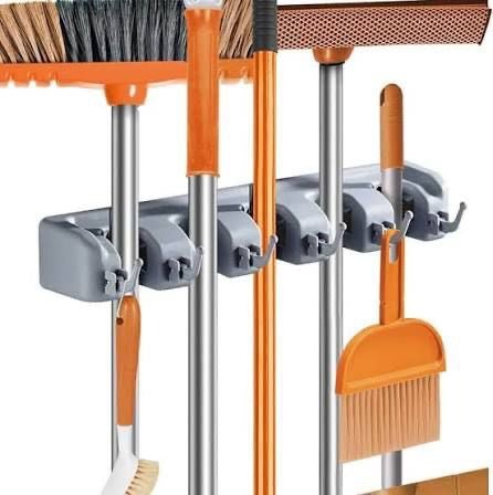 Wall Mounted Broom Holder - smartease