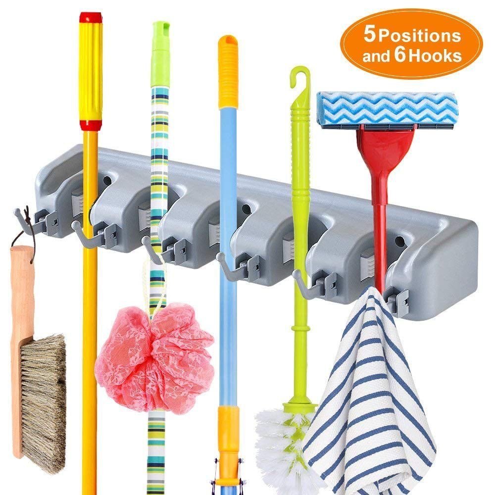 Wall Mounted Broom Holder - smartease