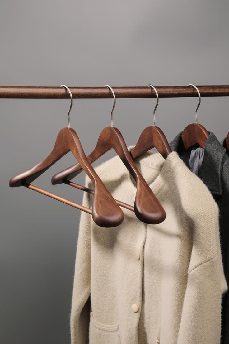 Wooden Clothing Hangers - smartease
